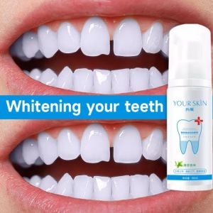 Oral Care Teeth Whitening Mousse Pemutihan Gigi Mousse Pasta Gigi Kebersihan Mulut Menghapus Noda Plak Gigi Membersihkan Gigi Alat Putih