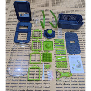 Angelohut Parutan Multifungsi Dapur Sayur Buah Kentang bawang Serbaguna 16 in 1 Set