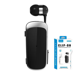 DISOUR Original K52 K53 Mini Portable Wireless Headphones One-button Retractable Lavalier Business Bluetooth Earphones With Mic For All Smartphones Noice Cancelling Headsets