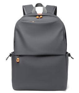 Backpack Large Capacity 15.6-inch Computer Backpack for Men PU Leather Material Waterproof Schoolbag Business Casual Travel Bag