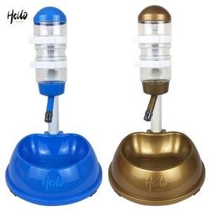 Pet Automatic Water Food Feeder Dog Cat Bowl Fountain Dispenser Pet Bottle Container For SH044 Cat Dog Drinking Eating Pets Products