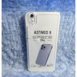 Softcase casing OPPO A37 A37F NEO 9 Selikon Bening Transparan Pelindung Belakang HP