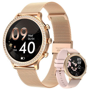 XIAOMI Fashion Smart Watch For Lady  Bluetooth Call Blood Pressure DIY Custom Dial Sport Bracelet Waterproof Men Smartwatch Women