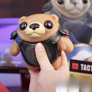 Valorant เกมตุ๊กตายุทธวิธีหมีบีบของเล่น Novelty Eye Popping บีบของเล่น 3D Big Eyeball Bouncing ของเล่นเด็กความเครียดบรรเทา