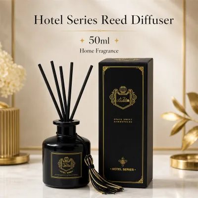 🔥 STOCK CLEARANCE Hotel Series Reed Diffuser 50ml | Luxury Home Fragrance Aromatherapy Diffuser | Long Lasting Room Per