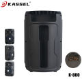 FREE USB KASSEL 8Inches Portable Karaoke Bluetooth Speaker FREE Wired MIC K-800. 