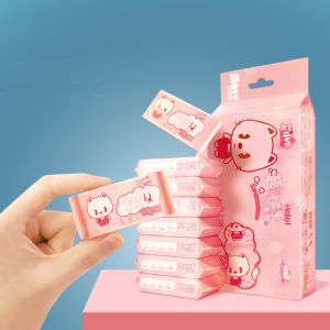 8Pack 8In1 Mini Baby Wipes Wet Tissue Travel Outdoor portable Hand and Mouth Cleaning Wipes