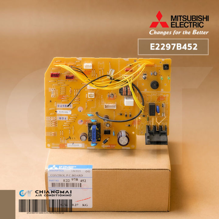 E2297B452 แผงวงจรแอร์ Mitsubishi Electric แผงบอร์ดแอร์มิตซู E2297B452 แผงวงจรแอร์ Mitsubishi Electric แผงบอร์ดแอร์มิตซู