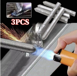 3PCS Batang Las Timah Bakar ori Korek Api Tambal Timah Bakar Stik Lilin Solder Suhu Rendah kawat las GM88