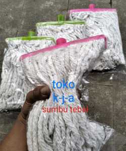 Refill Pel Lantai Sumbu Tanpa Gagang | Refil Pel Sumbu | Mop Refill Isi Ulang Pel