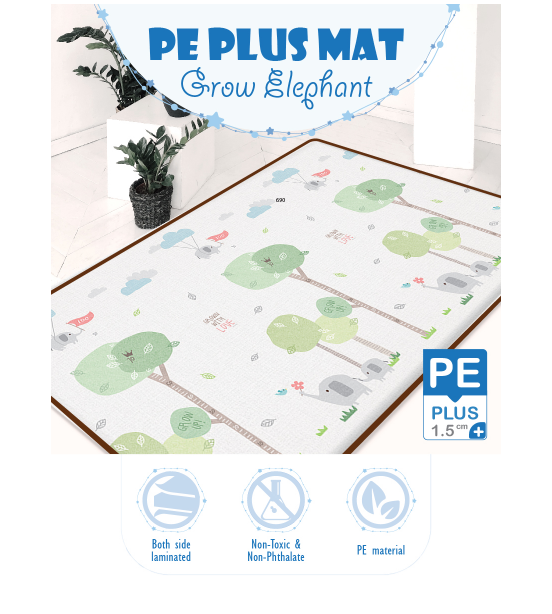 [ORIGINAL] PARKLON KOREA High Quality PE Plus Mat 150*200*1.5cm | Lazada