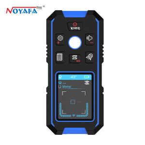 Noyafa NF-518 Máy Dò Kim Loại Màn hình LCD Máy quét tường Với Định Vị Lỗ Cho Ac Sống Dây cáp Kim Loại Gỗ Stud Tìm Thấy