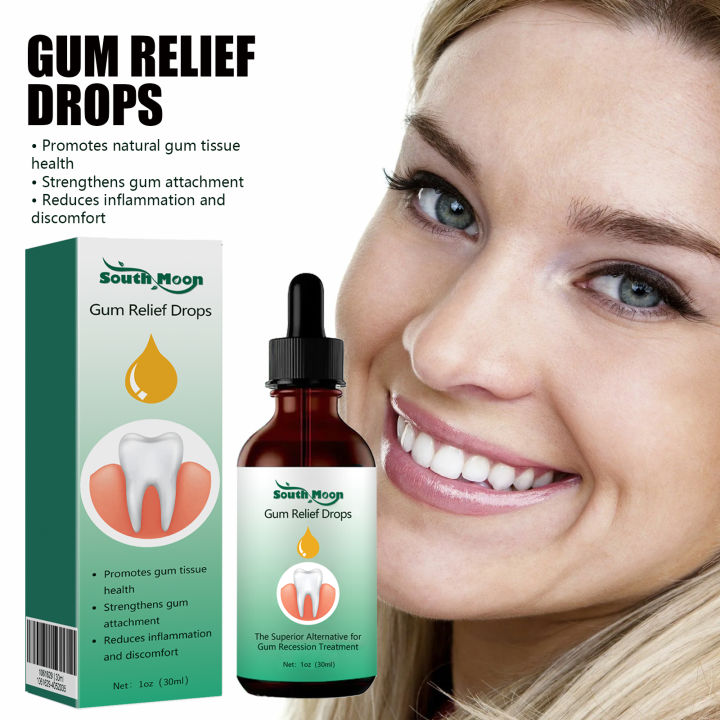 South Moon Gum Therapy Drop Instant Soothing Receding Gums Inflammation ...