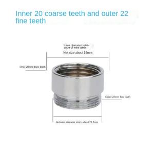 YING39292 Copper Faucet Adapter Set Washer External Wire Female-Male Pipe Fittings Kitchen Connector Plumbing fittings