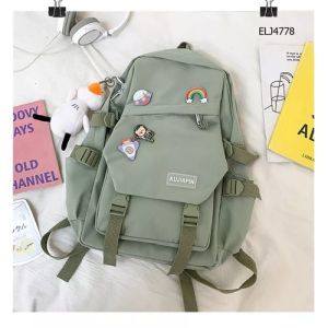 Tas Sekolah /Tas Hang Out  Tas Ransel Impor Tas Wanita Korean Fashion kekinian + Gantungan BX23