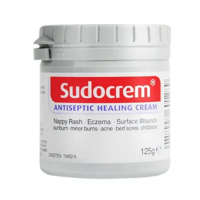 ลอทใหม่ exp.2028 Sudocrem 125g ครีมทาก้นเด็ก ซูโดครีม ครีมทาผื่นผ้าอ้อม ของแท้ 100%