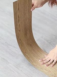 Vinyl Flooring PVC Flooring 36 PCS Wooden Floor Stickers 2MM Thick Self-adhesive Waterproof 地板贴
