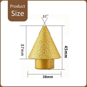 ดอกเจียรเพชร ดอกหัวเจียร์เพชร ขนาด38MM 50MM สว่านมือไฟฟ้า หินคาร์ไบด์ เครื่องเจียรไฟฟ้าก็ใช้ได้