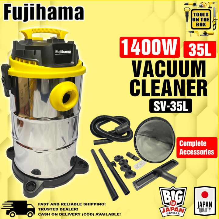 Fujihama 35L Vacuum Cleaner SV35L (Stainless) Lazada PH