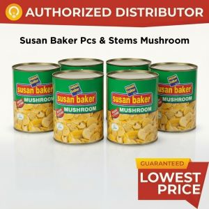 Susan Baker Pieces & Stems Mushroom 400g/850g 6x/12x – Bulk Value Pack