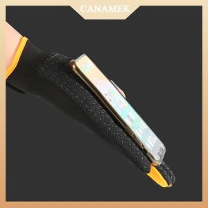 [CANAMEK] 1Pair Anti-Slip Breathable Fishing Gloves Two Finger Cut Durable Outdoor Fishing Cycling Gloves Fitness Carp Mitten