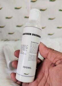 Leather Milk Dressing for Leather Shoes wallet belts leather seats 100ML with Microfiber Cloth