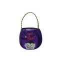 MAGEE Pumpkin Party Trick Or Treat Tote Bag Props For Children Kids Gift Basket Candy Bag Halloween Decoration Storage Bucket. 