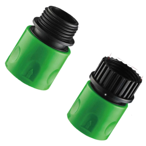 Multipurpose 3/4In Plastic Water Connectors Car Wash Hose Adapter Water Connectors For Home Agriculture Vehicle Cleaning