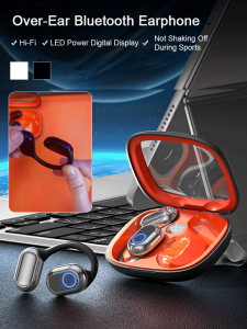 Bluetooth Headset Wireless Ear-hook New Style Air Bone Conduction Open Not In Ear Running Sports 无线挂耳式蓝牙耳机