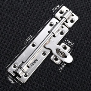 🔥Moheted👍 4/6/8 Inch Stainless Steel Door Latch&Bolts Gate Anti-theft Security Door Bolt