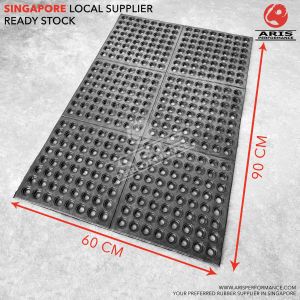 Workstation Rubber Floor Mat Anti Fatigue Mat Kitchen Anti Slip Rubber Mat