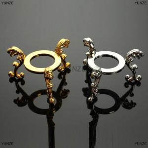 [COD] YUNZE 1 chiếc đế hình cầu pha lê nhựa resin kim loại giá đỡ đá hình cầu trưng bày hình cầu