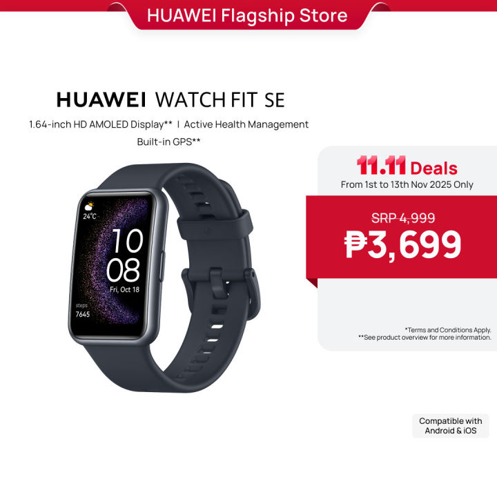 HUAWEI WATCH FIT Special Edition Smartwatch HD AMOLED