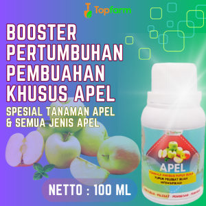 Pupuk Booster Semua Buah / Pupuk Khusus Apel / Pupuk Khusus Pelebat Buah Apel / Pupuk Pelebat Buah Apel / Pupuk Tanaman Buah Apel