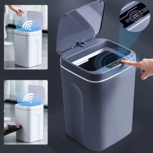 DM 18L Intelligent Trash Can Smart Motion Sensor Automatic Waste Bins/ washroom smartbin/ smart trash bin