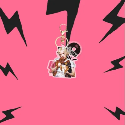 YF BLACKPINK new album ROSE APT acylic key holder keychain bag pendant ornaments FY