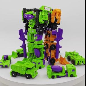 Transformation 6 in 1 Model Devastator 21CM Action Figure Robot Plastic Toys BEST Gift Child Kid