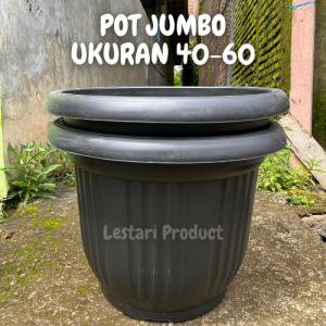 POT TANAMAN BESAR JUMBO HITAM 40/50/60 POT BESAR UKURAN 40/50/60 MURAH/POT BUNGA TANAMAN BESAR GLORIA 40/50/60/POT TANAMAN SUPER JUMBO HITAM TEBAL