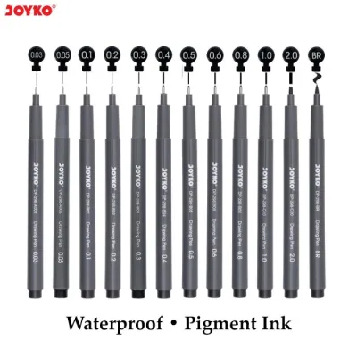 Joyko Drawing Pen Satuan DP-298 - Waterproof Pigment Ink