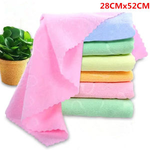 12 Pieces Micro Fiber Assorted Bear Face & Hand Towels: Quick-Drying Absorbent Water-Free Cleaning Towels