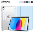 [🇲🇾Stock]🚀DANYCASE for Clear iPad Case for iPad 11th A16 10th 10.9,Air 4 Air 5 6 7,7/8/9th Generation 10.2,Air 11 13 M4 M2 M3,Pro 11 13 M5 M4,2020-2022 Pro 12.9 11,5/6th Air 9.7,MIni 6 Mini 7 A17 Pro 8.3 Acrylic Tablet Cover With Pencil Holder. 