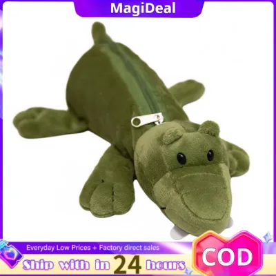 magideal Cute Creature Plush Pencil Case Cartoon Primate Kids Stationery Organizer Student Storage Bag