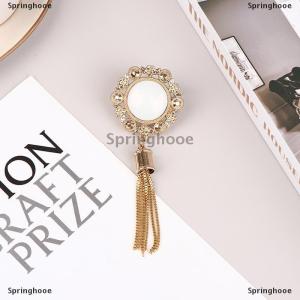 [COD] Springhooe Exquisite Metal Buckle Bag Purse Hat Decor With Tassel Hardware DIY Leather Craft Accessories Bag Pendant