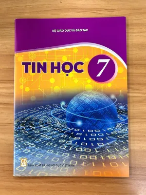 Sách giáo khoa Tin Học 7- Kết Nối Tri Thức Với Cuộc Sống (Kèm Nilon bọc Sách nhãn tên)