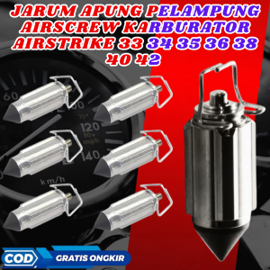 Jarum Apung Pelampung Airscrew Karbu Karburator Pwk Airstrike 33 34 35 36 38 40 42