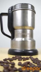 Dreepor Snless Steel Inligent Electric Coffee Beans Grinder Snless Steel Grinder Beans Nuts