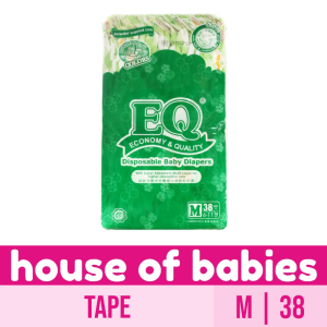 EQ Colors Big Pack Medium 38 - Tape Baby Diapers