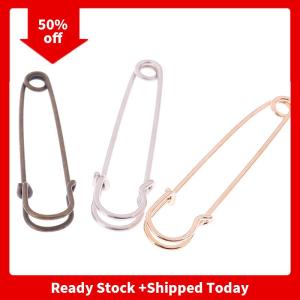 🔥🔥🔥pheebss 12pcs ขนาดใหญ่หนักสแตนเลสขนาดใหญ่จัมโบ้ความปลอดภัย PIN ผ้าห่มหัตถกรรม