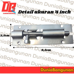 Grendel Slot Pintu Jendela Stainless Steel / Grendel Pintu Jendela Stainless Anti Karat