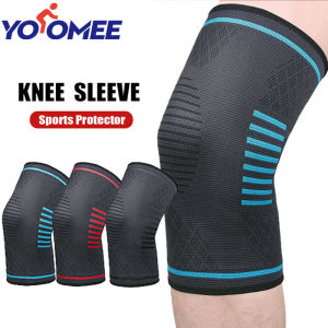 Yoomee 1Pcs Knee Pads Elastic Bandage Sports Kneepad Knee Support Protector Mtb Running Knee Braces For Arthritis Basketball Volleyball